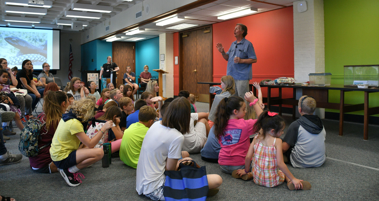 Snake Day at Clara B. Mounce Public Library